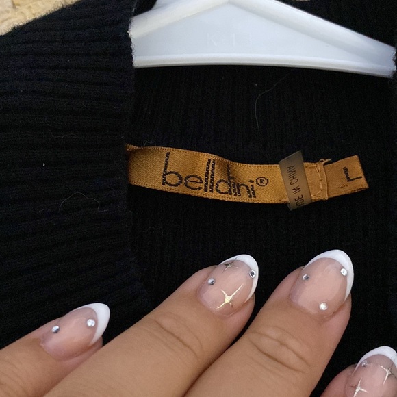 Large black women’s top with someone see-through arms, soft Brand New. - Picture 3 of 4